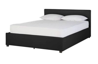 Hygena Emelie Kingsize Ottoman Bedframe - Black